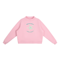 SS Fleece Mock-Neck Crew Sweatshirt
