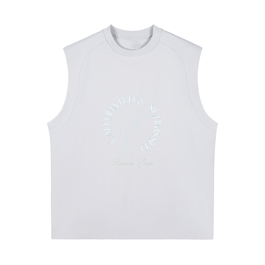sun-kissed and caffeinated tank
